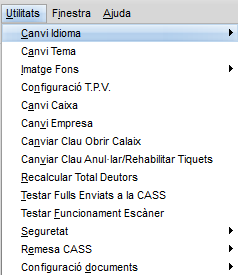 Menu_Utilitats TPV