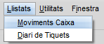 Menu_Llistats TPV