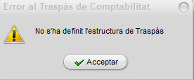 Error de no modul comptabilitt