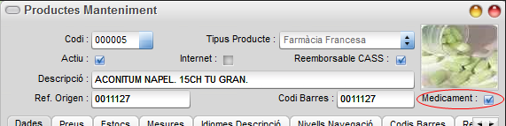 Productes manteniment