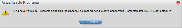 Hi ha nova versio
