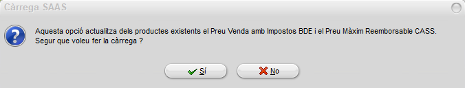 Utilitats Carrega_BaseDades_SAAS